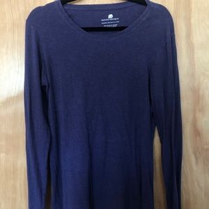 Dark purple Banana Republic long sleeve t-shirt